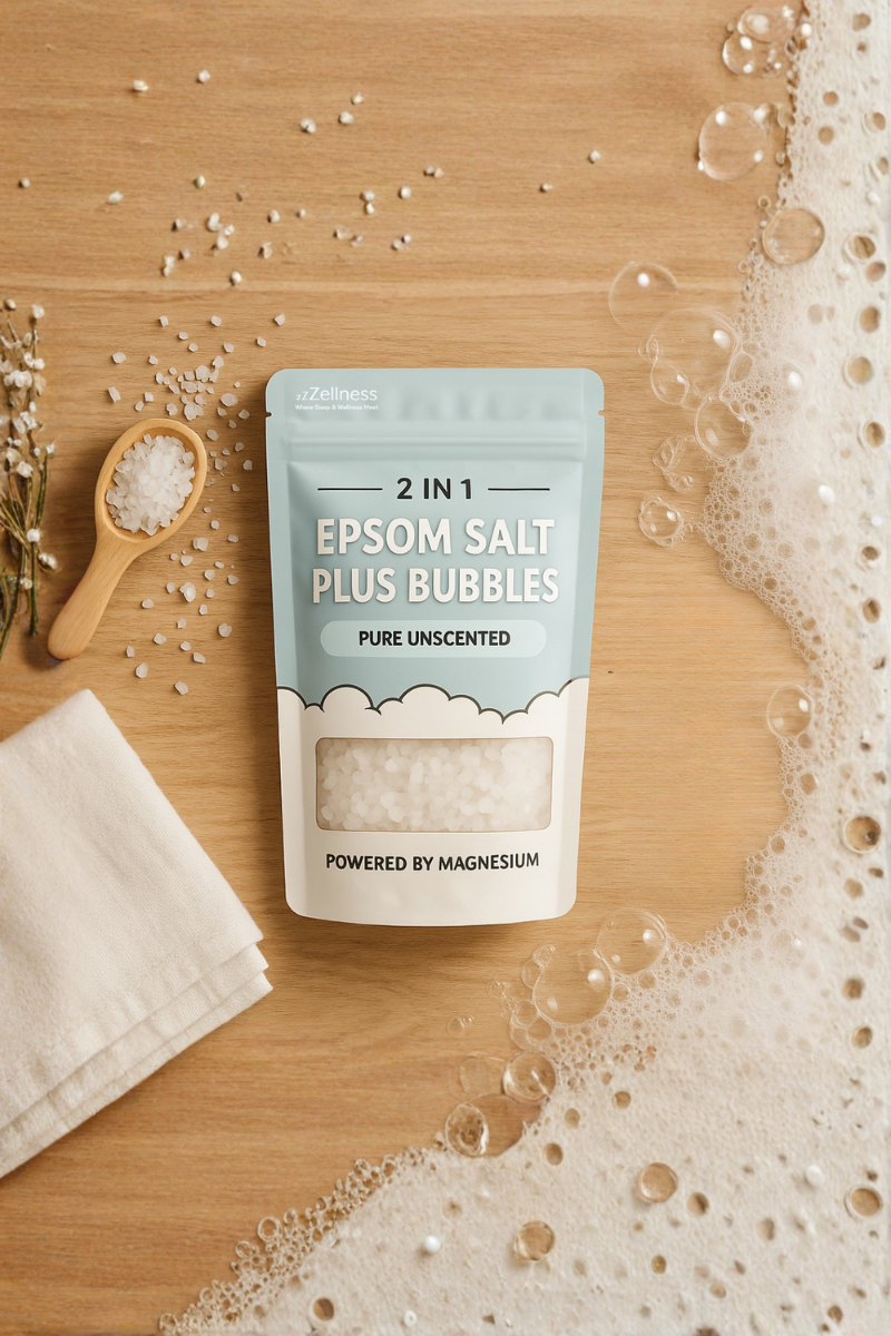 Free Gift (Shipping Not Included): Unscented Epsom Salts + Bubbles