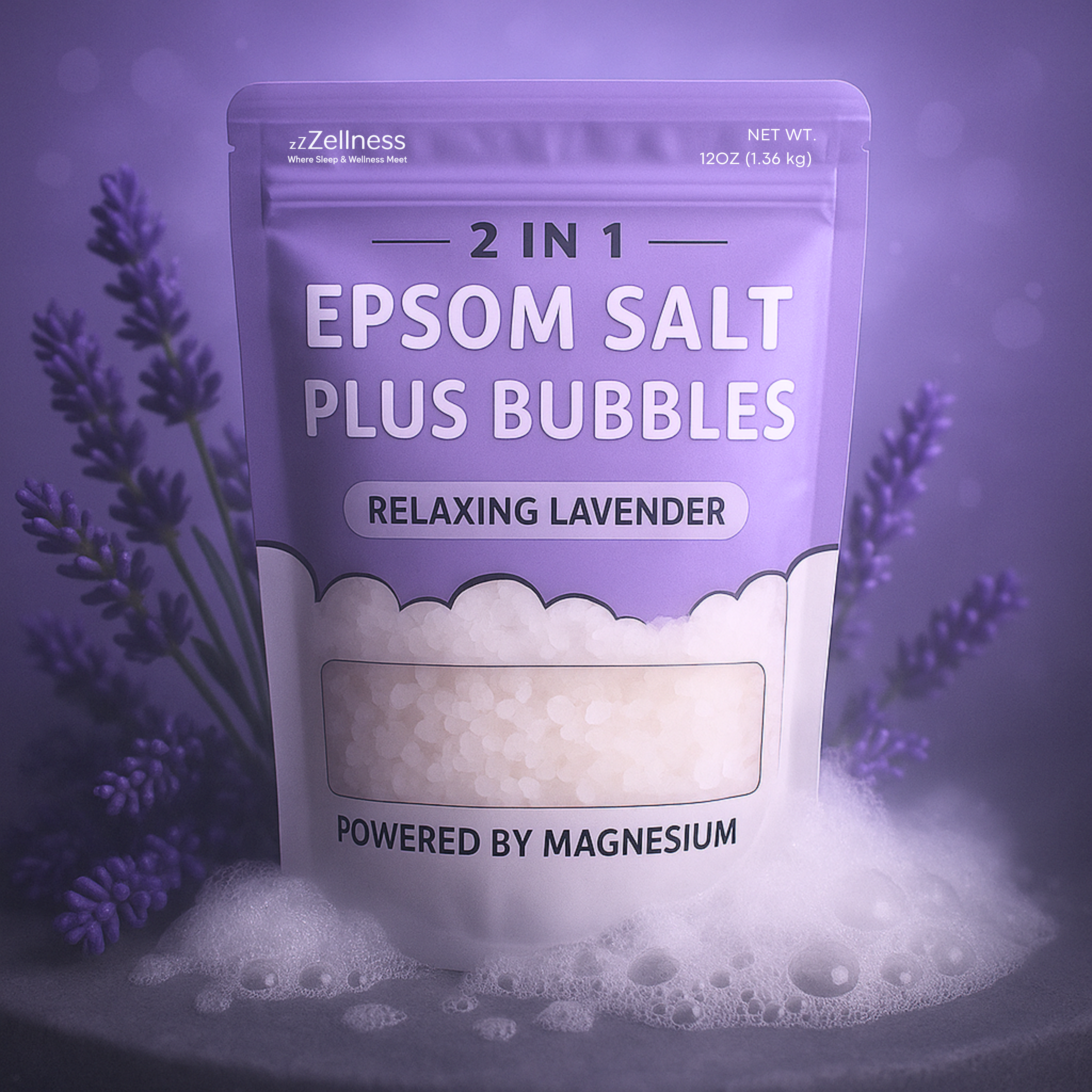 Epsom Salt + Bubbles