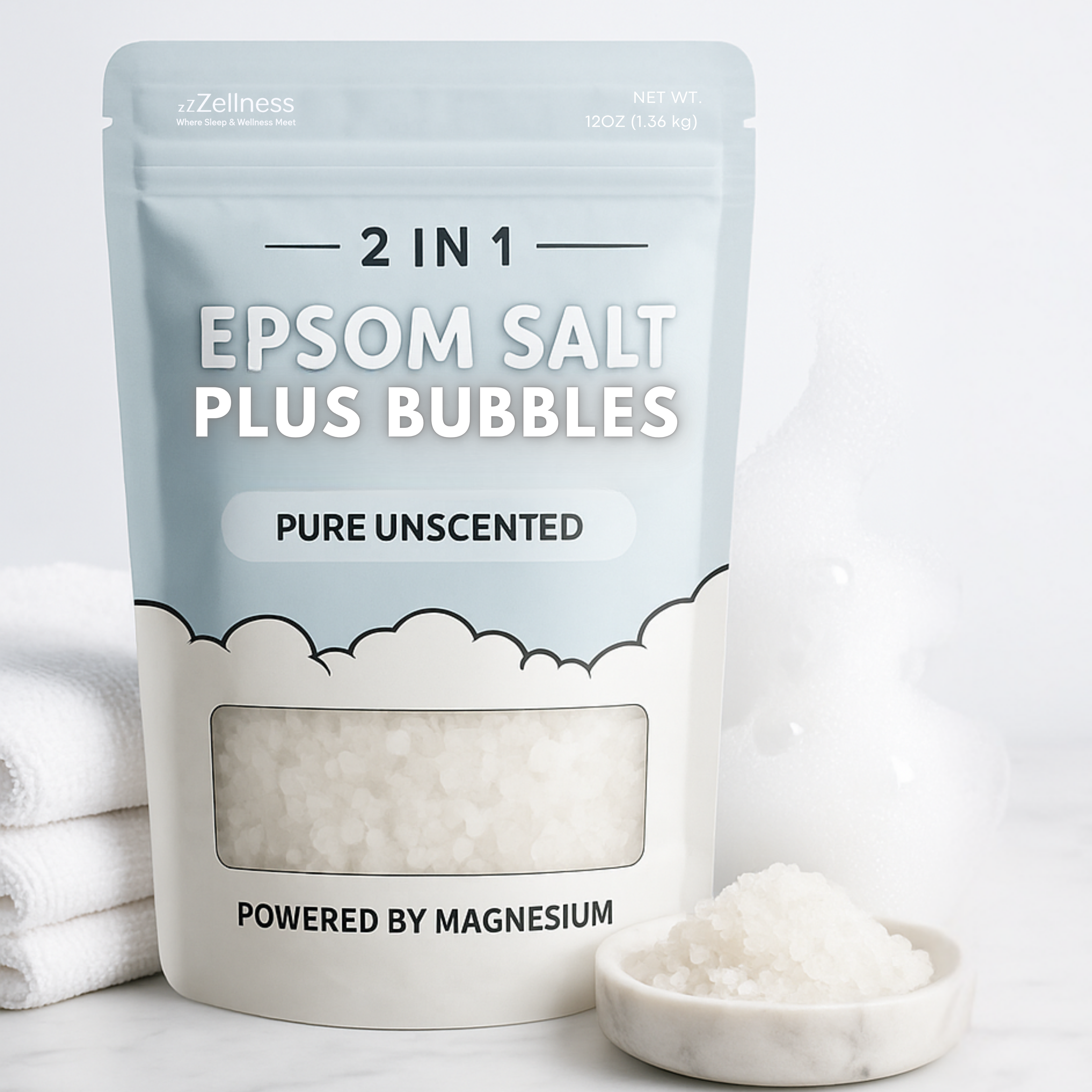 Epsom Salt + Bubbles
